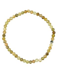 4mm Faceted Green Garnet Bracelet  (1pc)