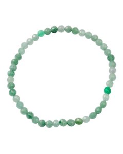 4mm Jade Agate Faceted Bracelet (1pc)