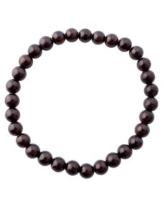 6mm Garnet Bead Bracelet (1pc) NETT