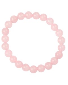 8mm Rose Quartz Bead Bracelet (1pc)