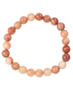 8mm Peach Aventurine Bead Bracelet (1pc)