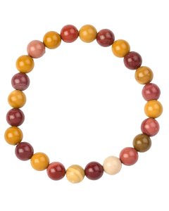 8mm Mookaite Bead Bracelet (1pc)