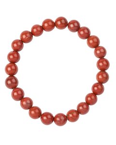 8mm Red Jasper Bead Bracelet (1pc)