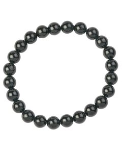 8mm Black Tourmaline Bead Bracelet (1pc)