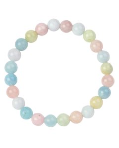8mm Morganite Bead Bracelet (1pc)