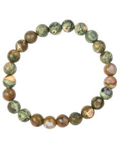 8mm Rhyolite Bead Bracelet (1pc)