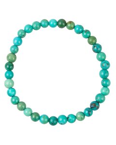 5mm Bead Bracelet Natural Chinese Turquoise (1pc)