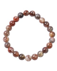 8mm Black Sunstone Bead Bracelet (1pc)