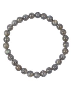 6mm Labradorite Bead Bracelet (1pc)