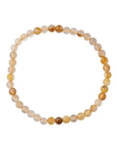 4mm Golden Healer Quartz Bead Bracelet (1pc)