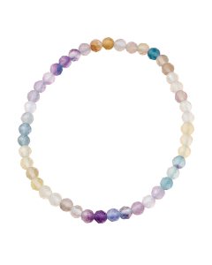 4mm Faceted Fluorite Bracelet (1pc)