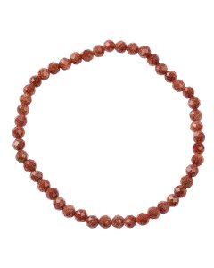 4mm Goldstone Faceted Bracelet (1pc)