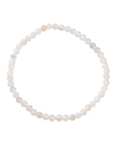 4mm Rainbow Moonstone Faceted Bracelet (1pc)