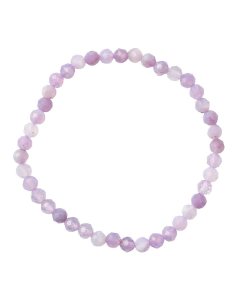 4mm Lavender Amethyst Faceted Bead Bracelet (1pc)