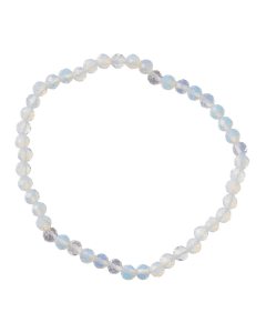 4mm Opalite Faceted Bead Bracelet (1pc)