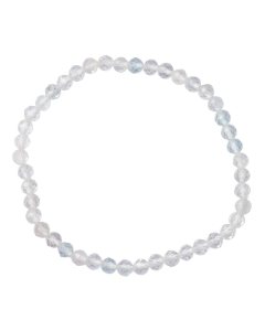 4mm Topaz (A) Faceted Bead Bracelet (1pc)