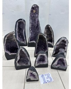 Amethyst Cathedral Crate No.13. 175.2KG (10PCS)