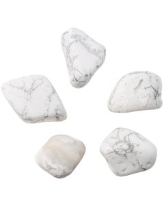 Howlite Extra Large Tumblestone 40-50mm (250g) NETT
