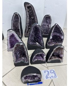 Amethyst Cathedral Crate No.29. 197.8KG (10PCS)