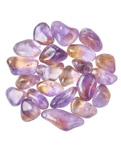 Amethyst Ametrine Medium Tumblestones, 1st Grade, 20-30mm (100g) 