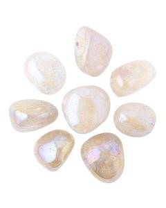 Smoky Aura Quartz Medium Tumblestone 20-30mm, China (100g)