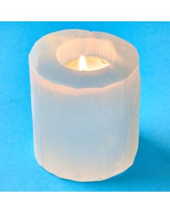 Selenite Polished Top Tealight Holder 80mm (1 Piece) NETT