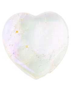 Angel Aura Quartz Heart 25mm (1 Piece)