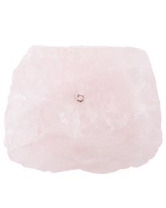 Deluxe Incense Holder Rough Rose Quartz (1pc) NFD