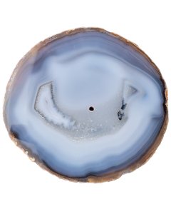 Deluxe Incense Holder Agate Slab Natural (1pc) NFD