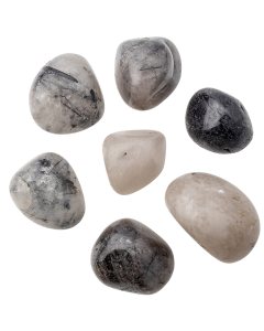 Tourmaline in Quartz Tumblestone B Grade 30-40mm (250g) NETT