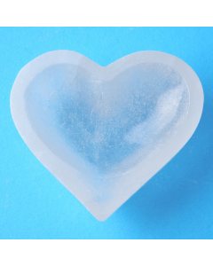 Selenite Bowl Heart Shape 6cm (1pc)
