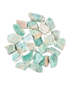 Rough Amazonite, India (25pcs) NETT