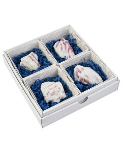 Pink Toumaline in Gift Box with ID Card (4pcs)