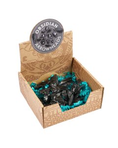 Obsidian Arrowhead Retail Box (25 Piece) NETT