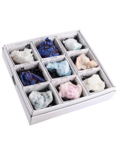 Aura Druzy in Gift Box (Assorted Colours) (9pcs) NETT