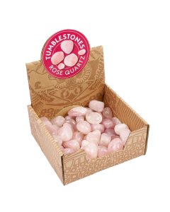 Rose Quartz Tumblestone Retail Box (50pcs) NETT