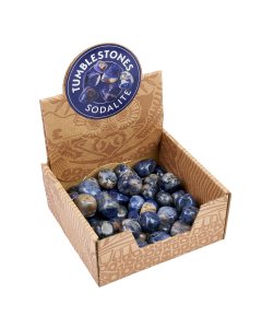 Sodalite Tumblestone Retail Box (50pcs) NETT