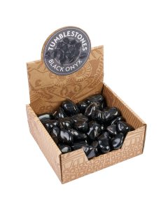 Black Onyx Tumblestone Retail Box (50pcs) NETT