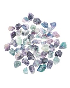 Rough Fluorite Mini Pieces, Mexico (50pcs) NETT