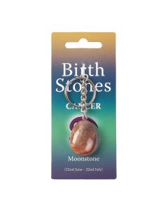 Cancer, Moonstone Birthstone Keyring (6pcs) NETT