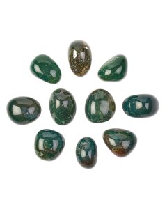 Moss Agate Tumblestone Starter Pack Refill (10pc) NETT