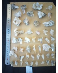 Brandberg Clusters, 20-70mm, 49 pcs (1 flat) NFD