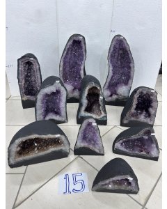Amethyst Cathedral Crate No.15. 200.1KG (10PCS) 