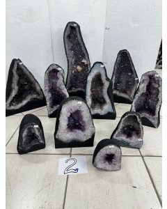 Amethyst Cathedral Crate No.2, 170.4KG, (10PCS) 