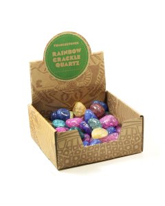 Crackle Quartz Tumblestone Retail Box (25pcs) NETT