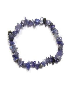 7.5" Tanzanite Chip Bracelet (1pc) NETT