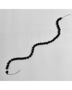 8mm Shungite Beads on Thong (1pc)