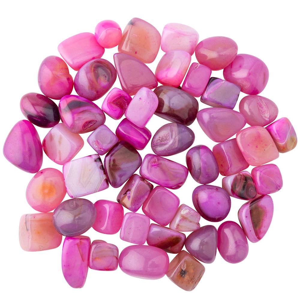 Rose agate stone on sale