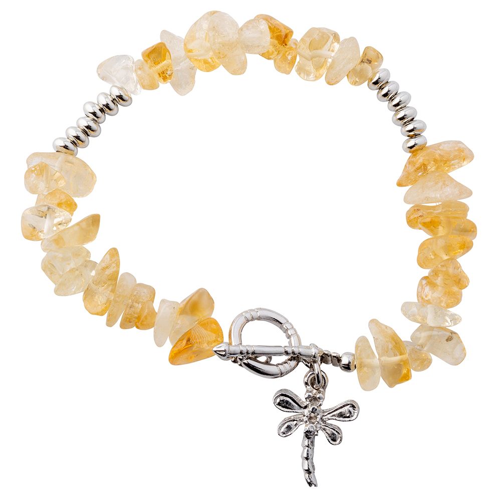 Citrine chip bracelet sale