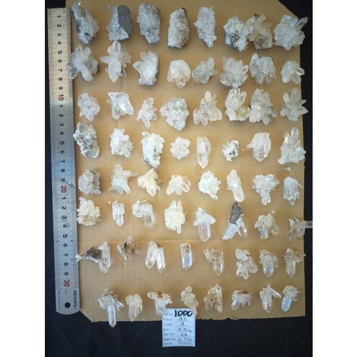 Brandberg Clusters, 30-50mm, 64 pcs (1 flat) NFD